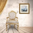 thumbnail image 3 of Knutsen, Conrad 12x12 Gold Ornate Wood Framed with Double Matting Museum Art Print Titled - Blue Bath Retreat, 3 of 4