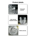 thumbnail image 3 of Diamond Ice Bucket 1150Ml With Handle Home Use Large Capacity Acrylic Durable Transparent Wine Buckets, 3 of 10