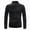 W142-Black, variant on NOLDARES Mens Mock Turtleneck Long Sleeve Basic Pullover Ribbed Thermal T Shirts Lightweight,Slim Fit(W142-Purple)