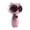Pink, variant on Mini Electric Fan with Night Light,Owl-Shaped Personal Cooling Fan, -Quiet Stepless Wind Speed Adjustment, Colorful LED , USB Rechargeable for Desk Bedroom Travel