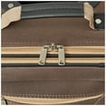 thumbnail image 4 of Rockland Ensemble de Valises Verticales Souples Fashion, Brun, 2 Pcs (14/19), 4 of 4