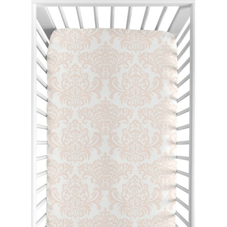 UPC: 0846480041887 | Amelia Collection Crib Sheet – Damask