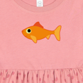thumbnail image 4 of Inktastic Pet Goldfish Girls Baby Dress, 4 of 5