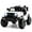 White, variant on OLAKIDS Kids Ride On Truck, 12V Electric Vehicle Jeep Car with Remote Control, Toddlers Battery Powered Toy with 2 Speeds, Spring Suspension, Double Open Doors, LED Lights, Music, USB, Mp3 (Pink)