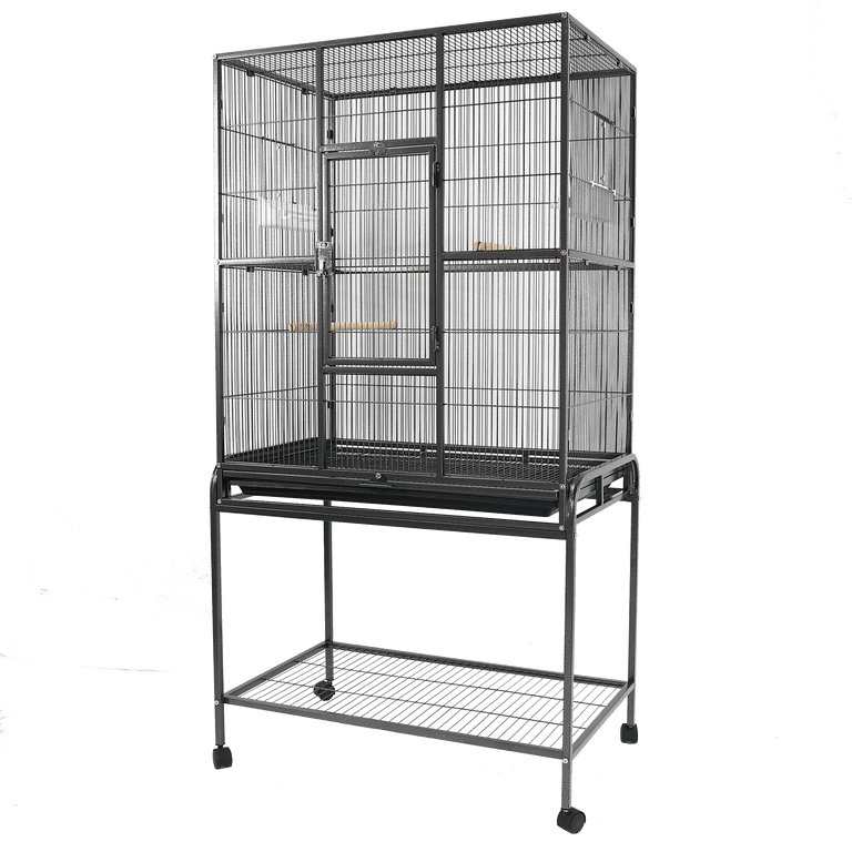 13120 Black Economy Flight Bird Cage, by A&E Cage Company
