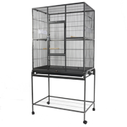 13120 Black Economy Flight Bird Cage, by A&E Cage Company