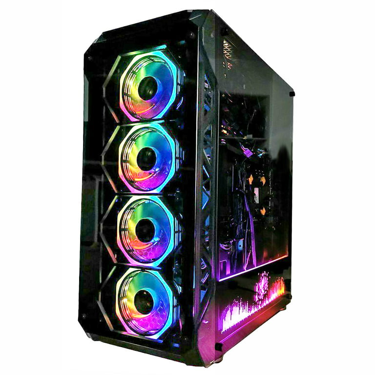 Gamemax Raider X Full ATX Tower Gaming Case, Aluminium Dual sides with easy  open handle, Support