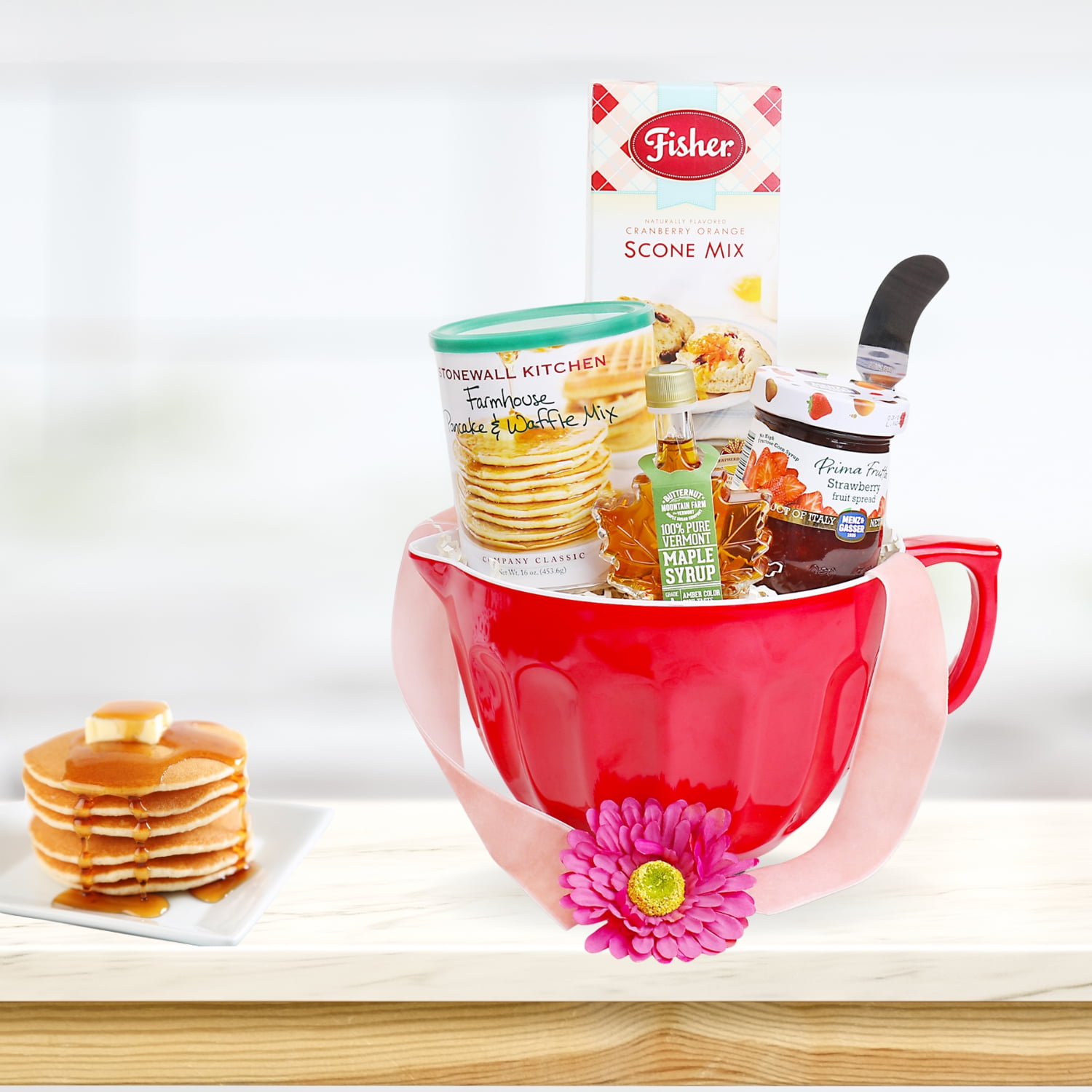 Alder Creek Gift Baskets Home Made Breakfast Bowl (8 Items)