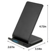 thumbnail image 3 of Giunmcul Reduced Price Wireless Charger, 15w Fast Wireless Charging Stand,Foldable Wireless Charger, Wireless Charger Compatibles with Various Cell Phone Models, 3 of 5