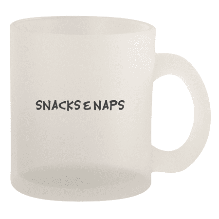 

Snacks & Naps - 10oz Frosted Coffee Mug Cup Frosted