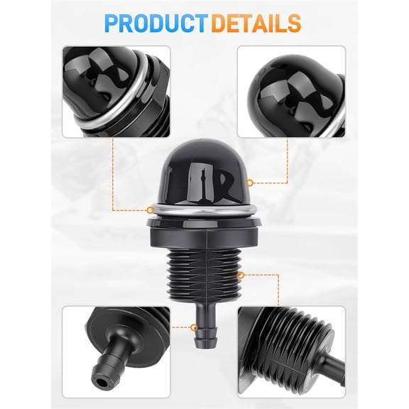 Fuel Pump Priming 895124 For Mercury 8 9.9-10-15-20HP Carb 4 Stroke 2005-2008