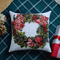 thumbnail image 2 of Christmas Wreath Decorative Throw Pillow 20" x 20", 2 of 4