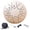 White, variant on 6 Inch 8 Notes Steel Tongue Drum Handpan Drum Percussion Instruments (Navy Blue)
