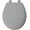 Silver, variant on Mayfair 46EC 034 Molded Wood Toilet Seat with Lift-Off Hinges, Round, Sky Blue — Standard Mounting Hardware, Drop-In Replacement