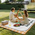 thumbnail image 4 of Hello Spring Outdoor Rug for Patio/Deck/Porch, Non-Slip Large Area Rug 6 x 9 Ft, Easter Flowers Green Truck Floral Orange Plaid Indoor Outdoor Rugs Washable Area Rugs, Camping Rug Carpet Runner, 4 of 8