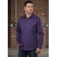 thumbnail image 2 of Premium Work/Casual Wear Shirt Full Sleeve - 65/35 Blend 6 oz (4X-Large, Navy Blue), 2 of 4
