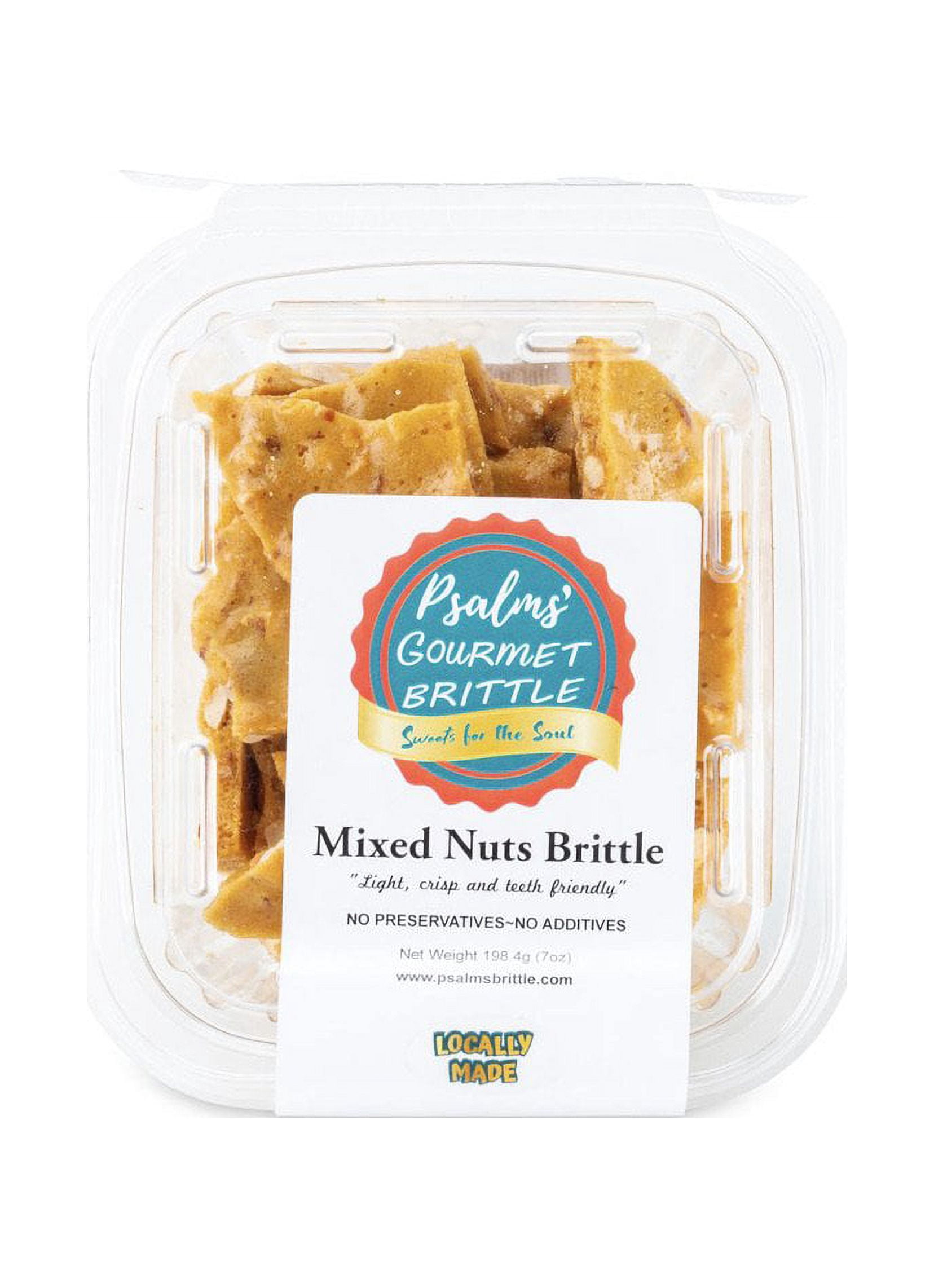 Psalms Gourmet Brittle Mixed Nuts Made Finest Ingredients