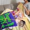thumbnail image 3 of Super Why! anti-pilling, suave, ligera, esponjosa y acogedora de lujo para hogar y cocina – Perfecta para niños y adultos,150X130cm, 3 of 6