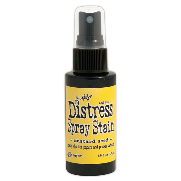 Tim Holtz Distress Spray Stains 1.9oz Bottles-Mustard Seed