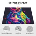 thumbnail image 3 of Balery Neon Pop Art Pitbull Alfombrilla de Secado para Cocina, 18x24 Pulgadas, Súper Absorbente para Platos y Encimeras, 3 of 7
