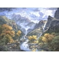 thumbnail image 2 of SUNSOUT INC - In Gods Country - 1000 pc Jigsaw Puzzle by Artist: Abraham Hunter - Finished Size 20" x 27" - MPN# 69502, 2 of 5