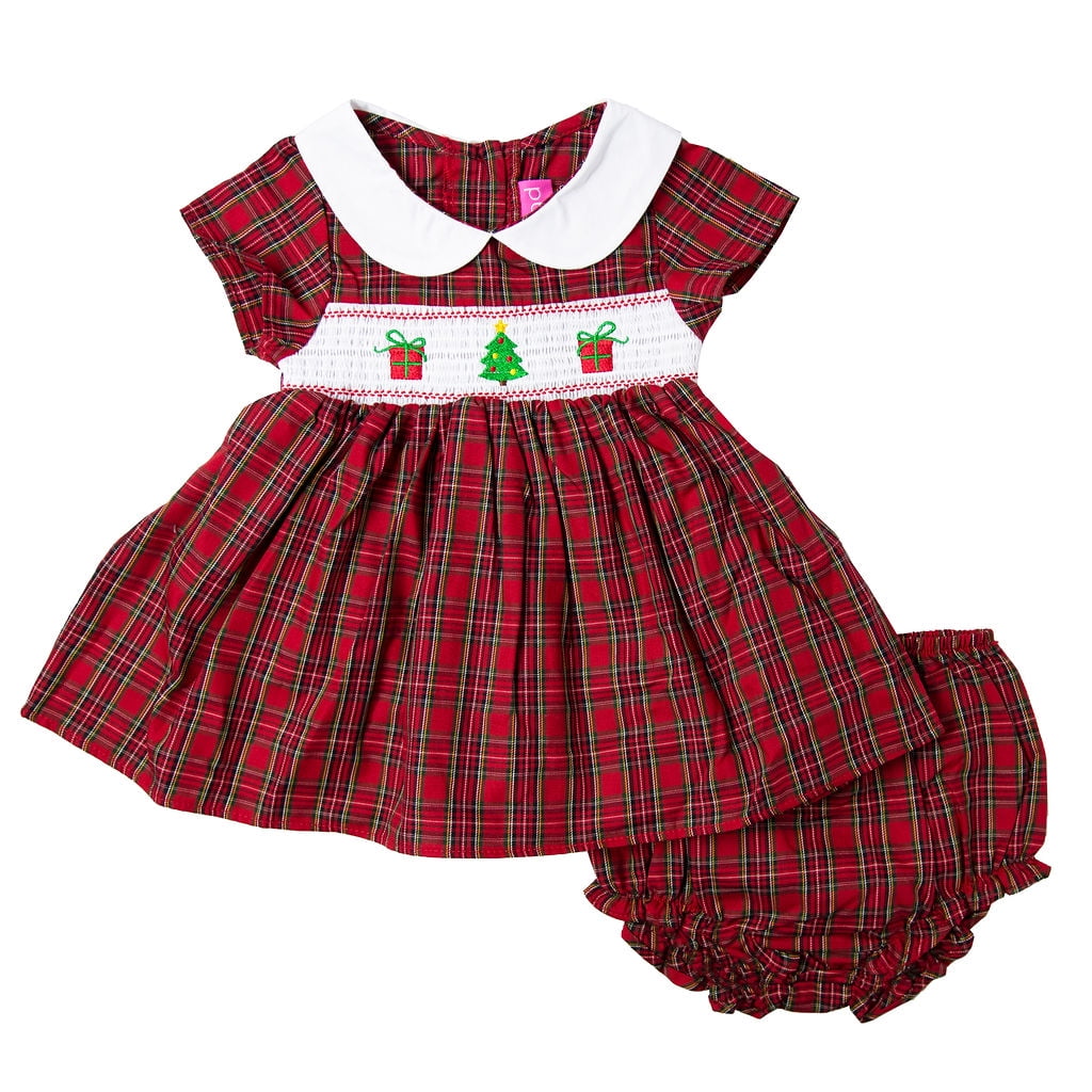 newborn smocked dress