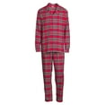 thumbnail image 3 of Holiday Time Kids Matching Family Red Flannel Pajamas, 2-Piece, Sizes 6-16, 3 of 8