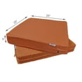 thumbnail image 7 of QQbed 2 Pack Washable 25"X25"X5" Memory Foam Platform Set Cushions for Outdoor Patio Seats, 7 of 7