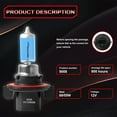 thumbnail image 3 of IHNZCB  H13 9145 Standard Halogen Replacement Headlight Bulb High Beam Low Beam Fog Replacement Bulb 4x, 3 of 19