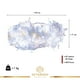 thumbnail image 3 of Luces de Navidad Sky Brands HJLN45080001 45 Mtrs 450 Leds Luz Blanco y Calido, 3 of 7