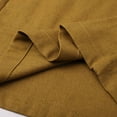 thumbnail image 6 of Casual Pants for Women Wide Leg Skirt Pants Semi Elastic High Waist Effect Gold Loose Pants for Women L, 6 of 6