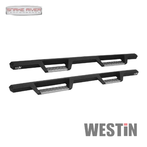 Westin 56-113352 Nerf Bars, Powdercoated Textured Black Covers Cab Length Fits select: 2017-2018 FORD F250, 1999-2016 FORD F350