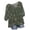Green, variant on kaondbfi Summer Tops for Women Women's Loose Leisure Printed V-neck Elbow Sleeve T-shirt Tops Womens Essentials Fashion Clothing