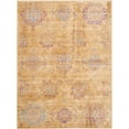 thumbnail image 4 of Safavieh Sevilla Collection SEV814E Gold and Multi Viscose Area Rug (4' x 5'7"), 4 of 6