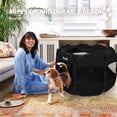 thumbnail image 3 of Corral para Mascotas Goozii para Gatitos Interior/Exterior Pequeño Negro, 3 of 9