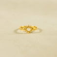 thumbnail image 6 of 925 Sterling Silver Sunburst Ring for Women 14K Gold Plated Dainty Sun Symbol Stackable Rings to Daughter Mother Solar Celestial Trendy Jewelry for Her Size 6-9 Christmas Wedding Gift ﻿, 6 of 6