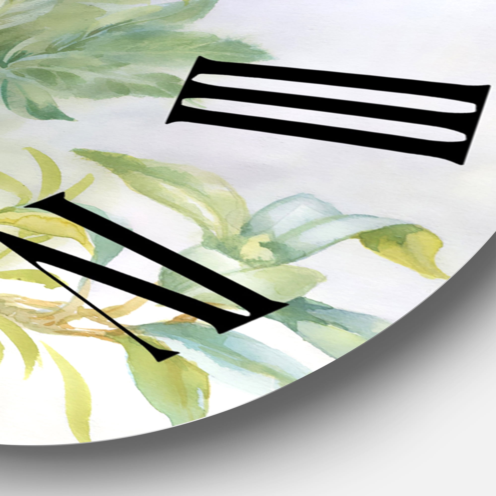 Designart 1 in Quartz Traditional Wall Clock