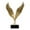 Golden, variant on Luzkey Eagle Statue Bird Figurine Modern Party Resin Sculpture Spread Its Wing Ornament for Cafe Study Room Farmhouse Shop Bookshelf Blue