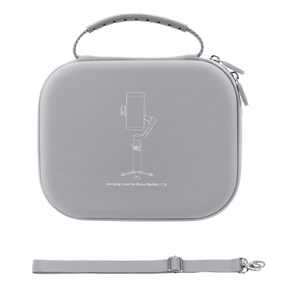 Peggybuy Carrying Case for DJI Osmo Mobile 7/7 Pro Shockproof Protective Handbag