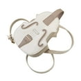 thumbnail image 2 of Bolso bandolera con forma de violín, bolso de hombro, mochila ligera e informal de moda, 2 of 8