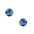 thumbnail image 4 of Juego De Aretes Y Cadena Con Dije Caballito De Mar ZVEZDA Plata Mexicana Ley .925 Azul, 4 of 5