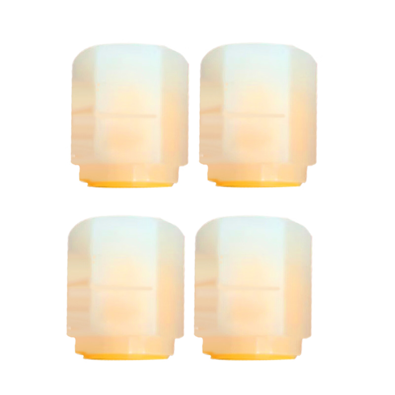 Glow Tire Valve Luminous Valve Stem Caps Glow Tire Valve Cap Set, Corrosion Resistant