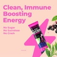thumbnail image 2 of Pureboost Immune Clean Energy Booster, Elderberry Power 30 Count, Energy Drink Mix & Immunity Supplement with Elderberry, 1200mg Vitamin C, Vitamins A + D, Zinc, Sugar-Free, 2 of 6
