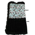thumbnail image 3 of Dog, Puppy  Pet or Cat Sleepytime Cuddle Blankets, "Party Dots" (Choose from: Aqua Dots, Pink Dots or Fall Dots!), 3 of 8