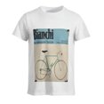 thumbnail image 3 of Camiseta Bianchi para hombre, camisetas de verano, camisetas de colores lisos, ropa de hombre con cuello redondo, 3 of 5