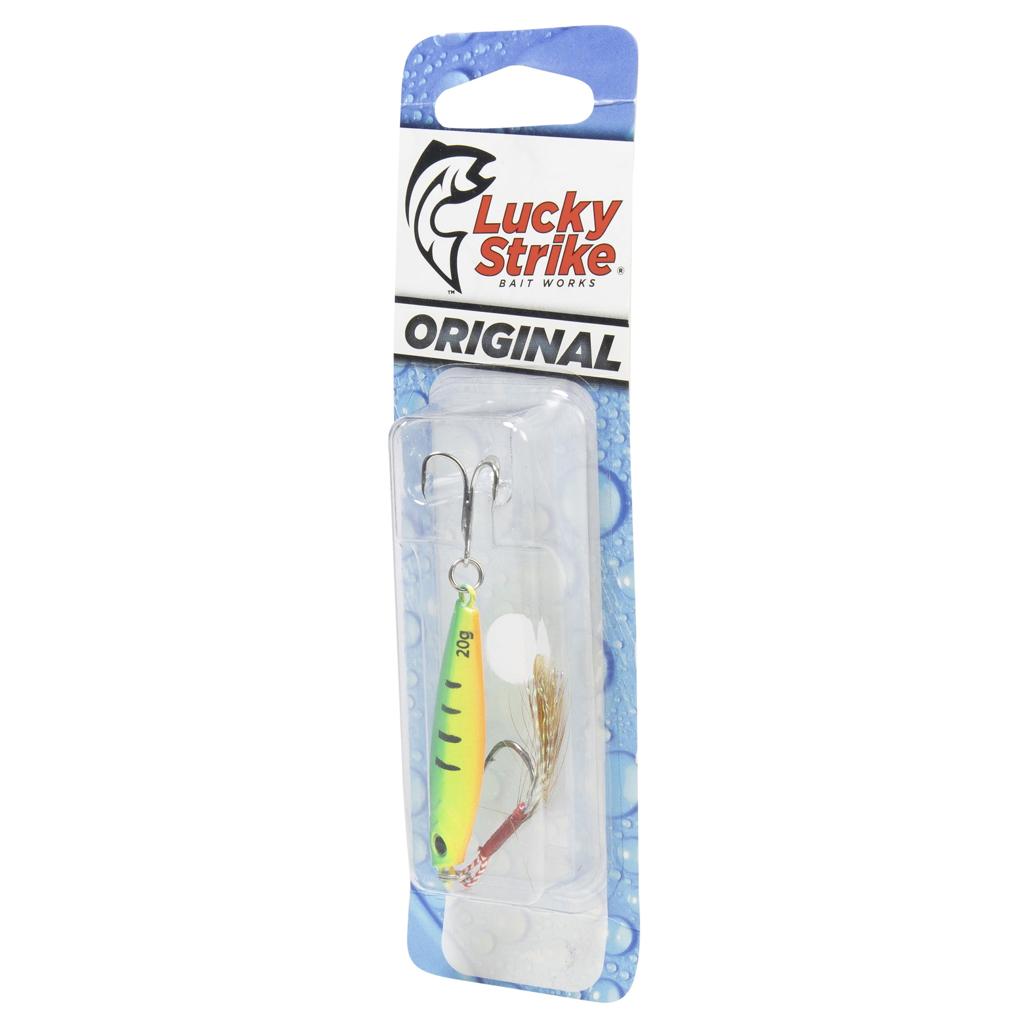 Lucky Strike 3/4 oz Vertical Jig – Fire Tiger