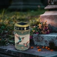 thumbnail image 3 of COEQINE Solar Grave Lights Waterproof Solar Stake Lights Solar Outdoor Cemetery Lights Outdoor Stake Automatic Solar Lamp Candle for Cemetery Grave Decoration, Boho Flower Hummingbird, 3 of 7