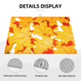 thumbnail image 3 of Sikiie Autumn Maple Leaves Dish Drying Mat, Kitchen Counter Mat, Self Drying Mat for Kitchen Counter Dish Drying Pad ,for Dishes, Utensils, Pots and Pans(24" x 18"), 3 of 7