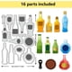 thumbnail image 2 of Troqueles de corte de acero al carbono para botellas, plantillas de repujado de acero al carbono, troqueles para la creación de tarjetas, álbumes de recortes y decoración de álbumes de fotos., 2 of 9