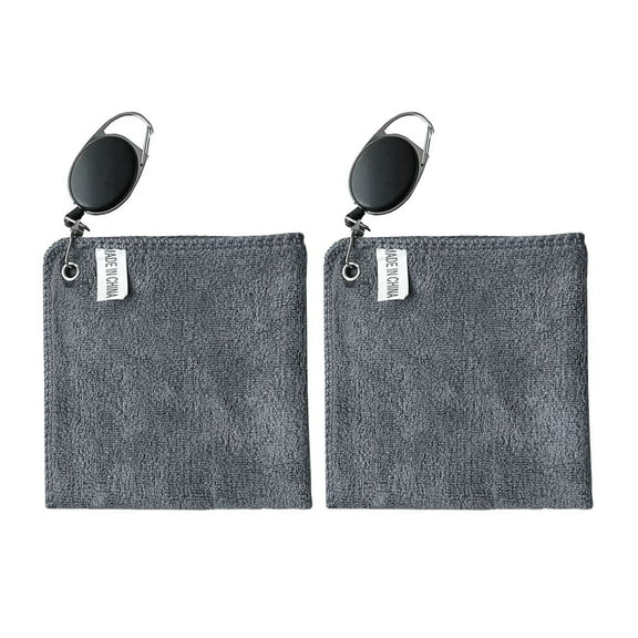 BELOWSYALER Golfs Towel Cloth Golfs Club Towel with Buckle Clip Golfs Towel for Golfs Bag Golfs Course Exercise Camping Gym